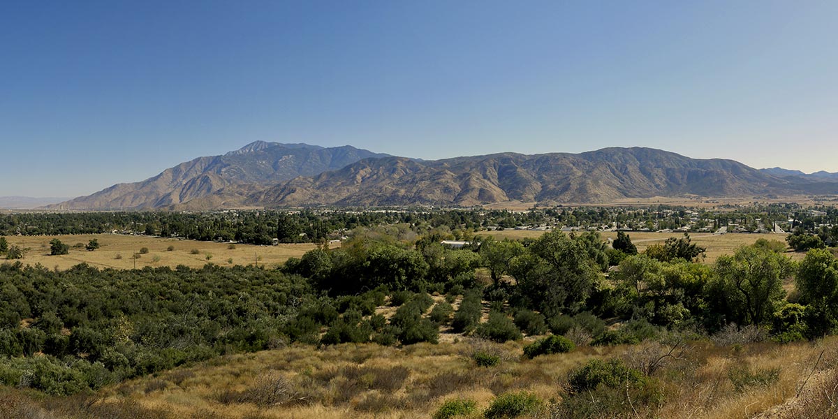 Mt San Bernardino Range