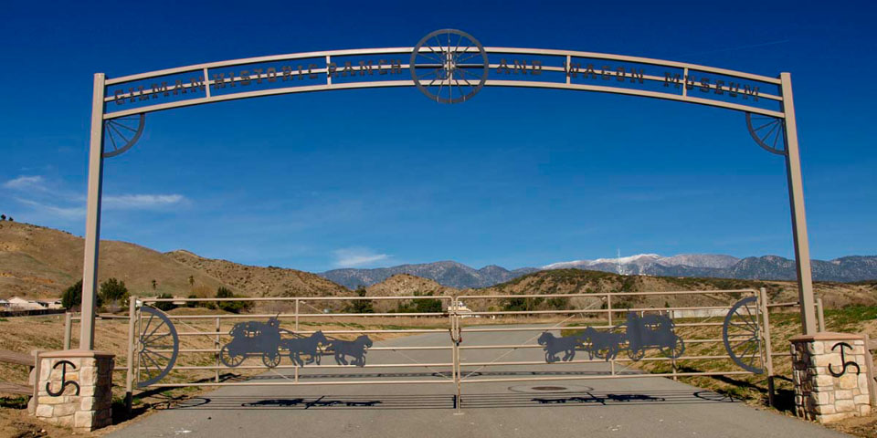 West Banning Gilman Ranch entrance